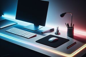 RGB освітлення для роботи фото